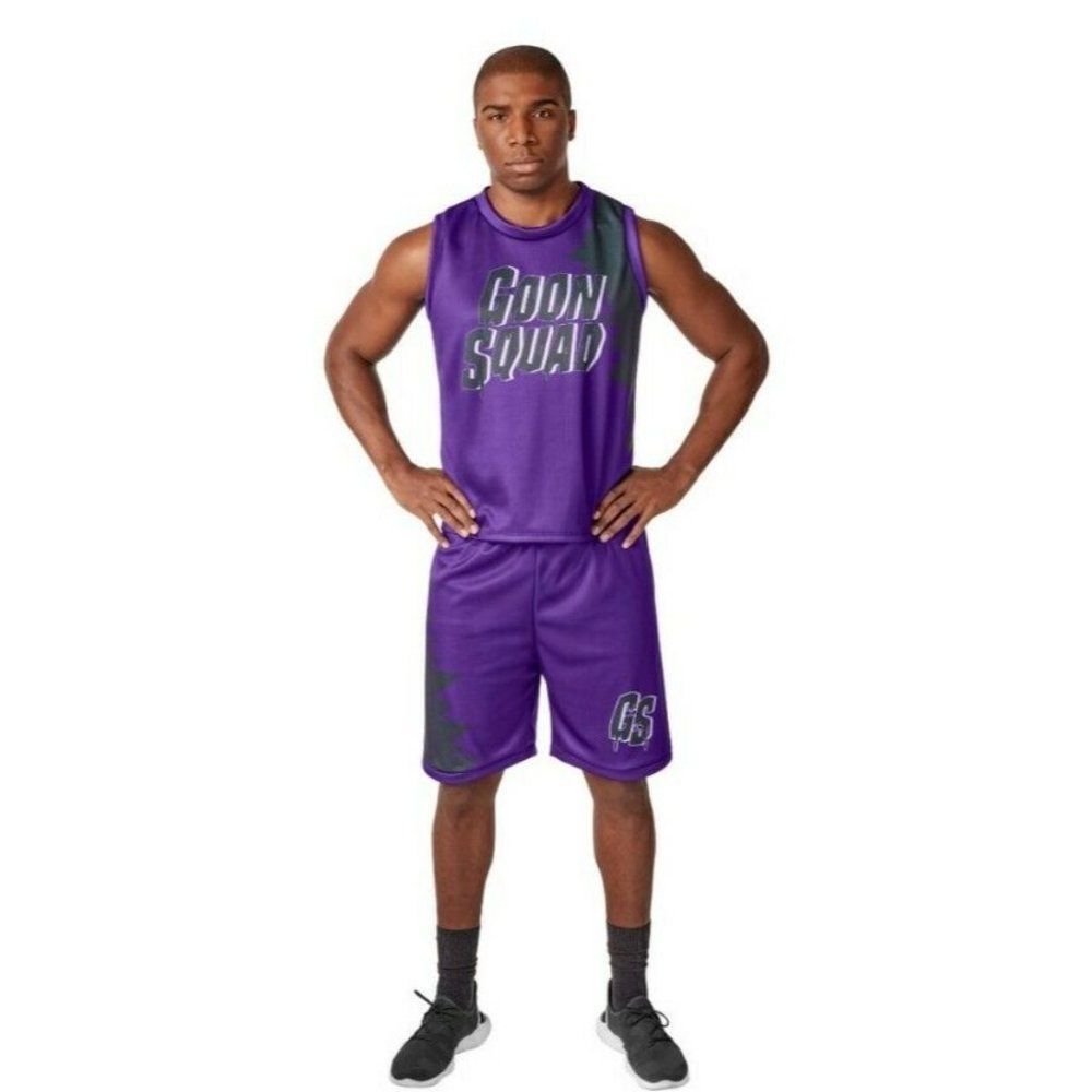Space Jam Men's L Halloween Costume Goon Squad Jersey Basketball James Lebron
